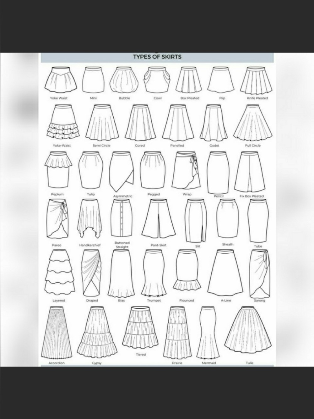 👗DRESSES/SKIRTS Size Chart - Picture 6 of 8